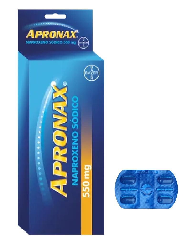 APRONAX - Tab. Recu. caja x 120  - 550 mg