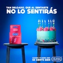 DUREX - Condones de latex lubricados x 3 unidades