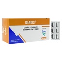 DIARIS - Capsulas caja x 30 - 60 mg + 30 UI + 15 mg + 2 mg + 6 mg