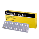 DORIXINA B1, B6, B12 - Comprimidos recubiertos via oral caja x 100 - 125 mg + 50 mg + 30 mg + 50 mcg