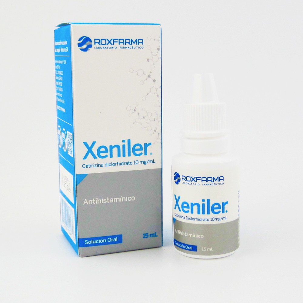 XENILER - Solucion oral gotas x 15 mL - 10 mg / mL