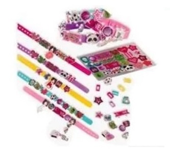 PULSERAS - Pulseras con sticker DIY FASHION STAR en caja