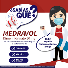 MEDRAVOL - Tabletas caja x 100 - 50 mg