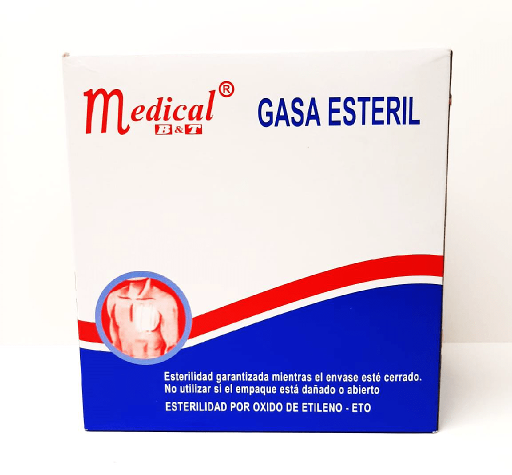 GASA ESTERIL - Gasa absorbente ESTERIL x 20 sobres