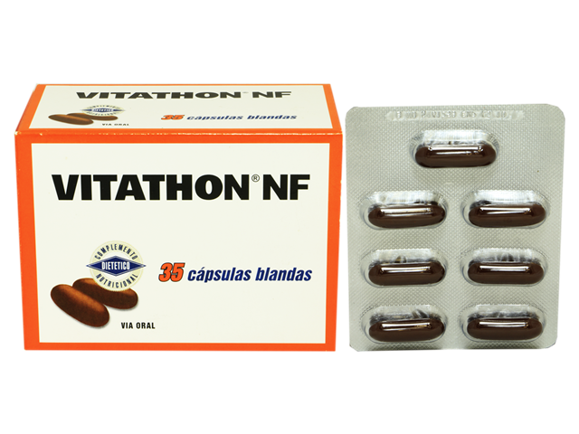 VITATHON NF - Caps. blan. caja x 35  - 150 mg