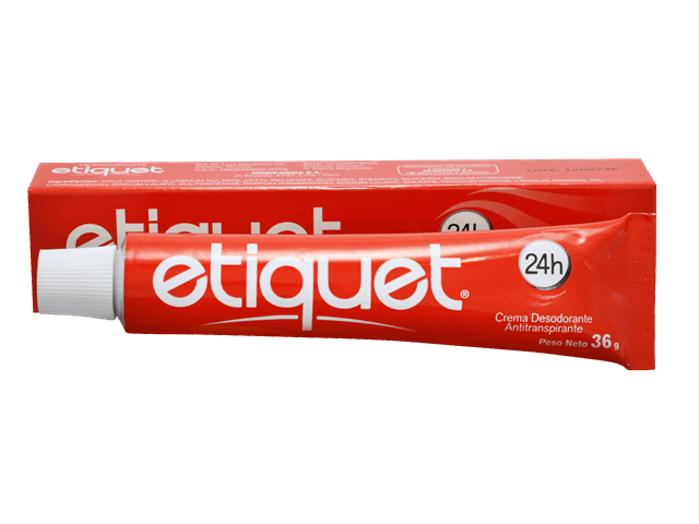 ETIQUET 24H - Crema desodorante antitranspirante