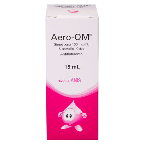 AERO - OM - Suspension oral gotas x 15 mL - 100 mg / mL