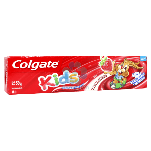 COLGATE KIDS - Crema dental con fluor para ninos 50 g