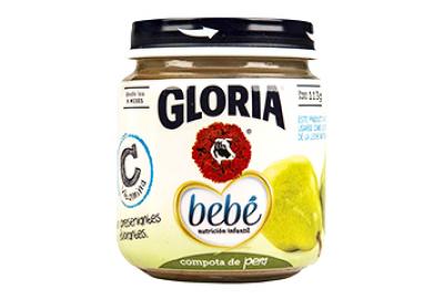 COMPOTA GLORIA - Compota BEBE NUTRICION INFANTIL x 113 g