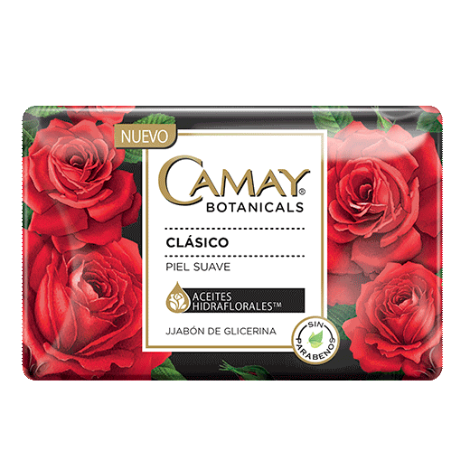 CAMAY - Jabon con glicerina BOTANICALS con aceites hidraflorales