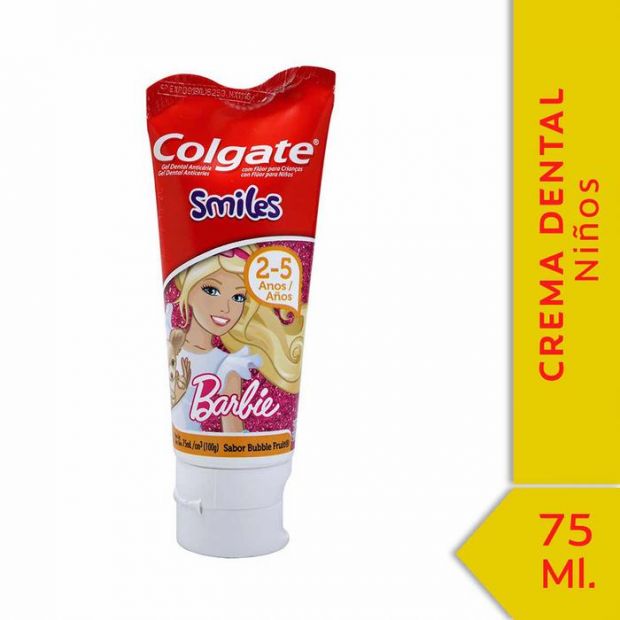 COLGATE SMILES - Gel dental con fluor para ninos 75 mL - 100 g