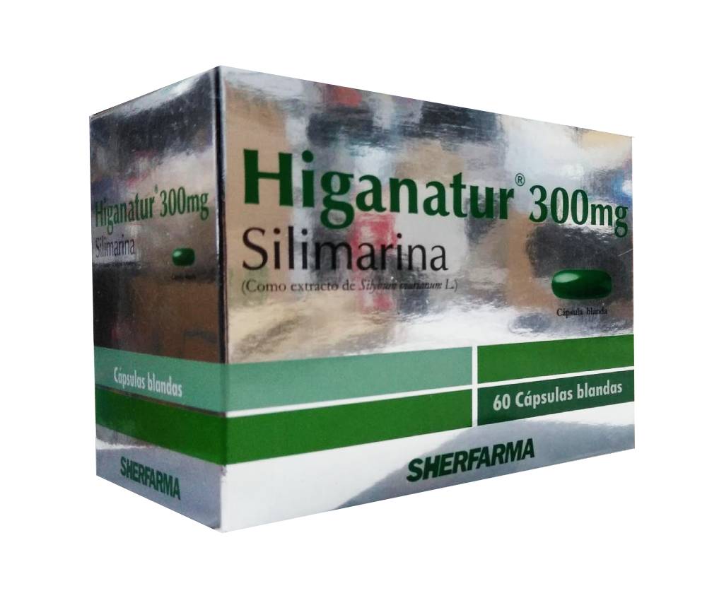 HIGANATUR - Capsulas blandas caja x 60 - 300 mg