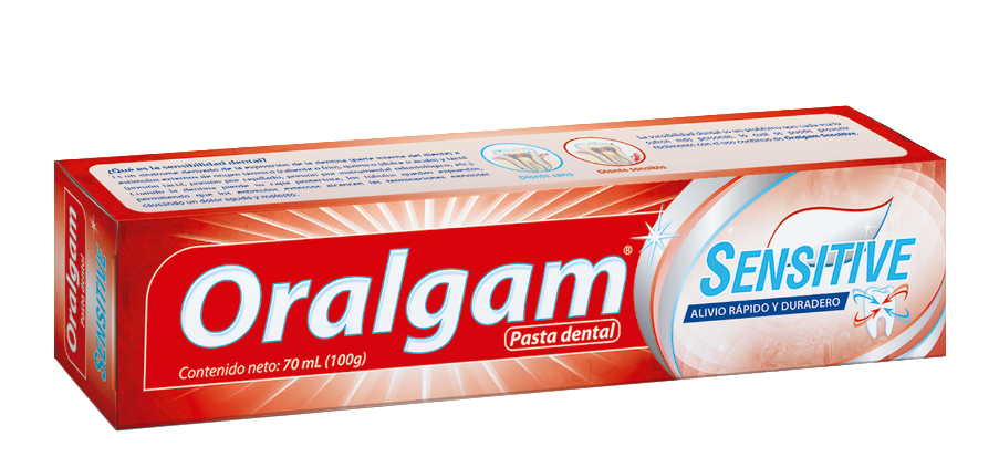 ORALGAM - Pasta dental SENSITIVE x 70 mL (100 g)