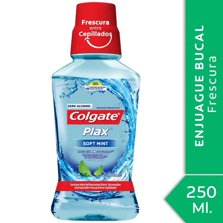 COLGATE PLAX - Enjuague Bucal COLGATE PLAX - SOFT MINT