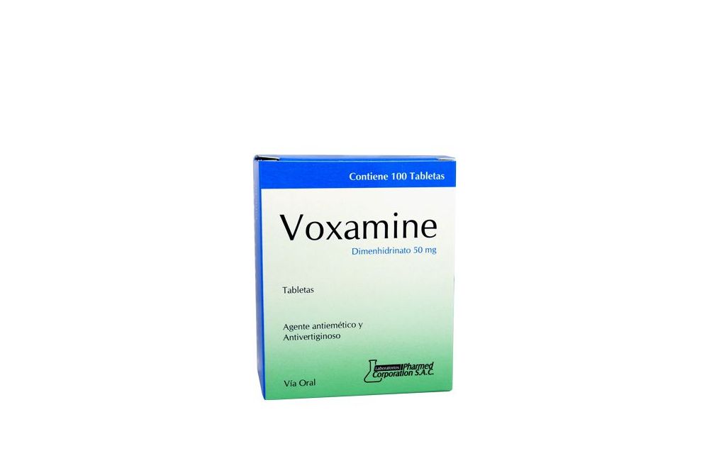 VOXAMINE - Tabletas caja x 100 - 50 mg