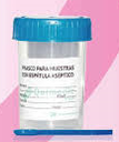 FRASCO RECOLECTOR HECES - Frasco para muestras con espatula ASEPTICO x 60 mL