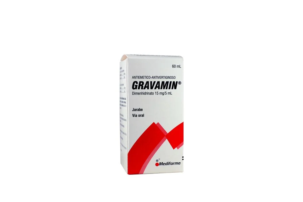 GRAVAMIN - Jarabe via oral x 60 mL - 15 mg / 5 mL