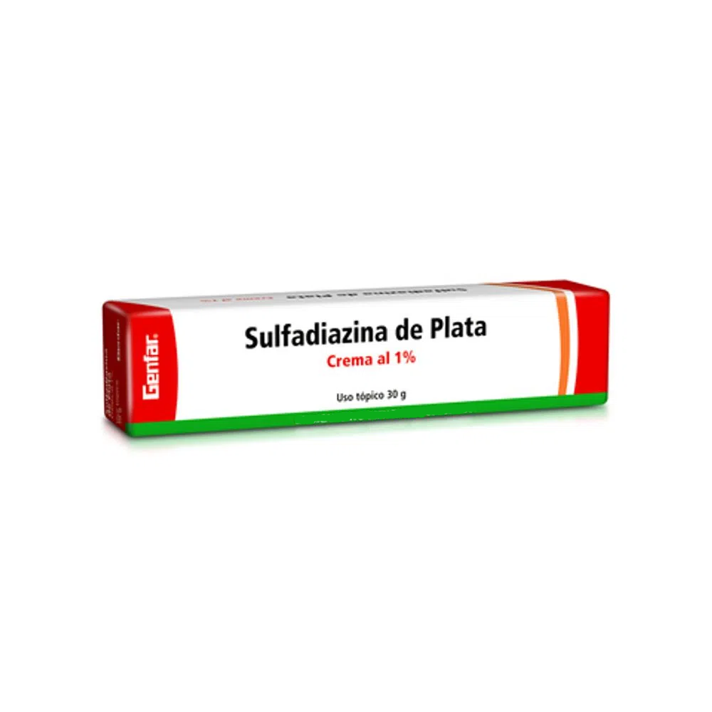 SULFADIAZINA DE PLATA - Crema via topica x 30 g - 1 %