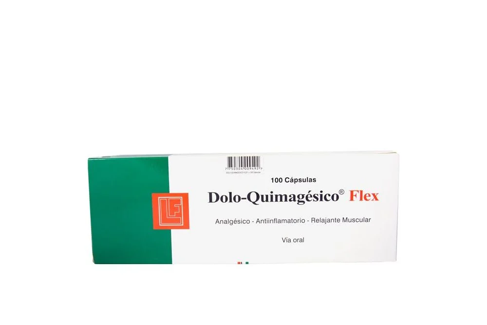 DOLO QUIMAGESICO FLEX - Capsulas caja x 100 - 50 mg