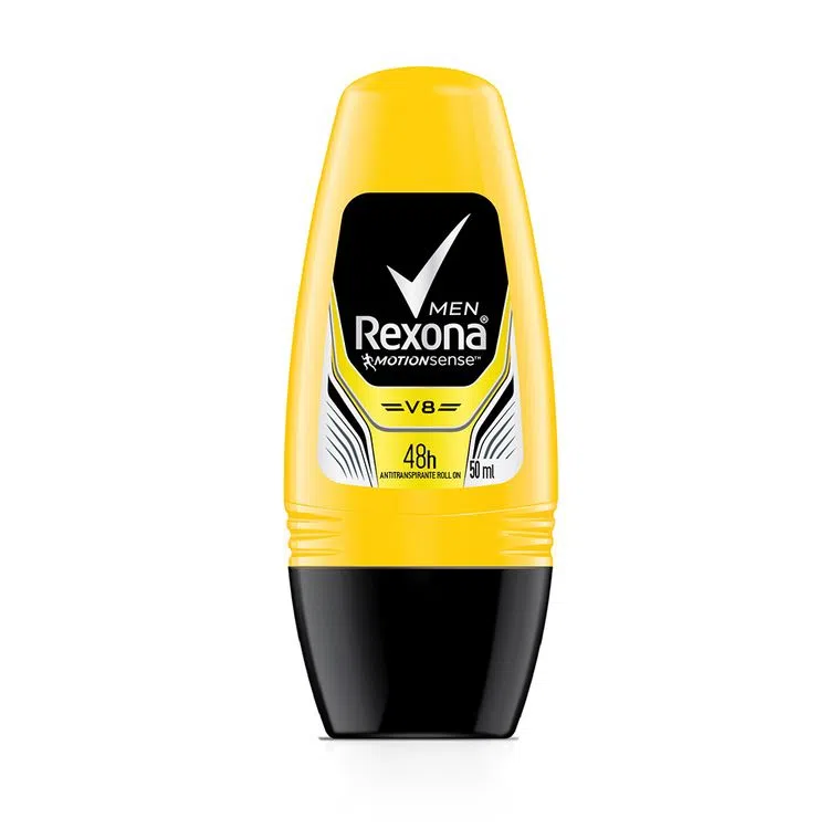 REXONA MEN - Antitranspirante roll on MOTION SENSE V8 - 48 HRS x 50 mL