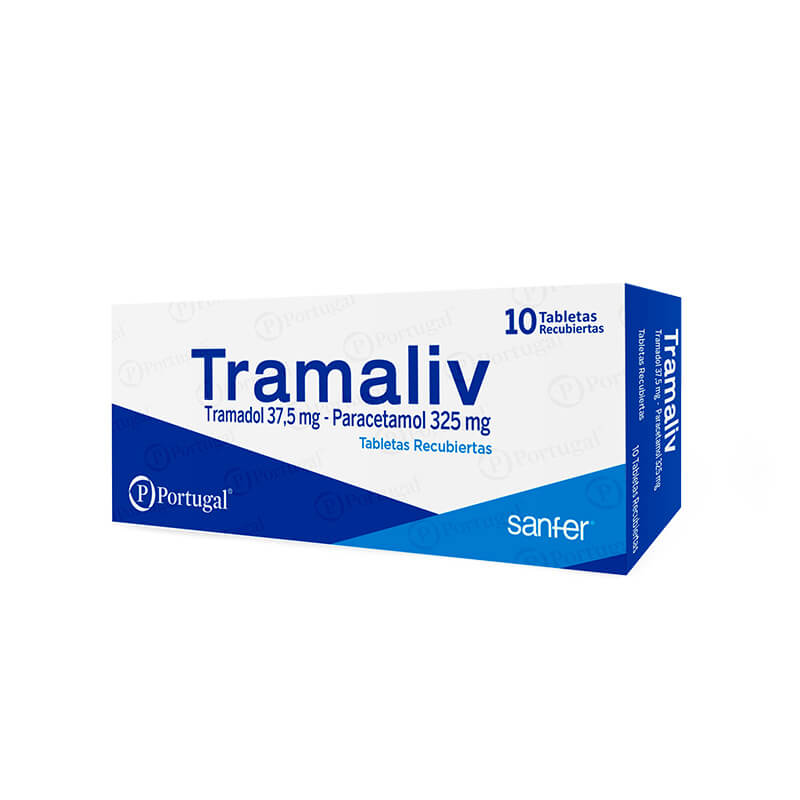 TRAMALIV - Tabletas recubiertas caja x 10 - 37.5 mg + 325 mg