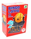 BINGO LOTTO - Bingo lotto de 90 numeros + 12 tarjetas en caja roja