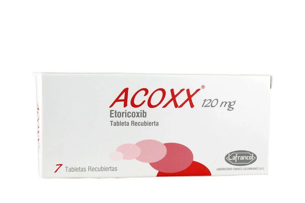 ACOXX - Tabletas recubiertas caja x 7 - 120 mg