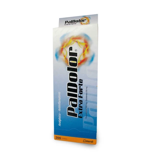 PALDOLOR EXTRA FORTE - Tabletas recubiertas caja x 200 - 50 mg + 500 mg