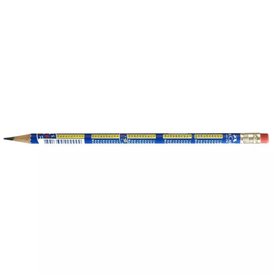 LAPIZ 2B - Lapiz de grafito 2B FABER CASTELL ECOLAPIZ - TABLA DE MULTIPLICAR