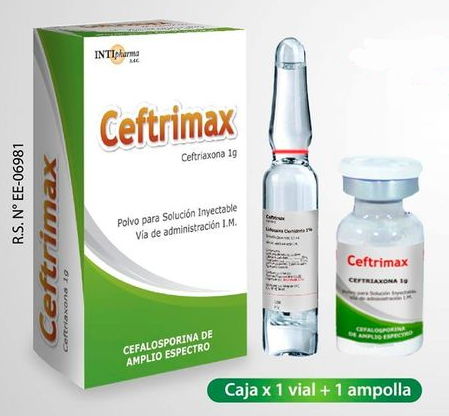 BRAXFAR - Polvo para solucion inyectable - 1 vial + 1 ampolla solvente x 3.5 mL via I.M. - 1 g (copiar)