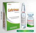 [CEFTRIMAX] BRAXFAR - Polvo para solucion inyectable - 1 vial + 1 ampolla solvente x 3.5 mL via I.M. - 1 g (copiar)