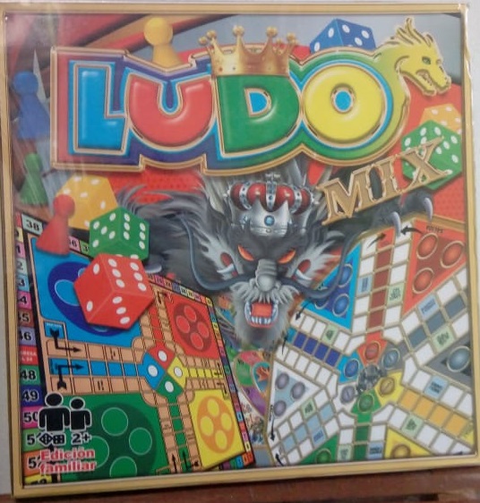 DAMA LUDO - Juego didactico 4 en 1