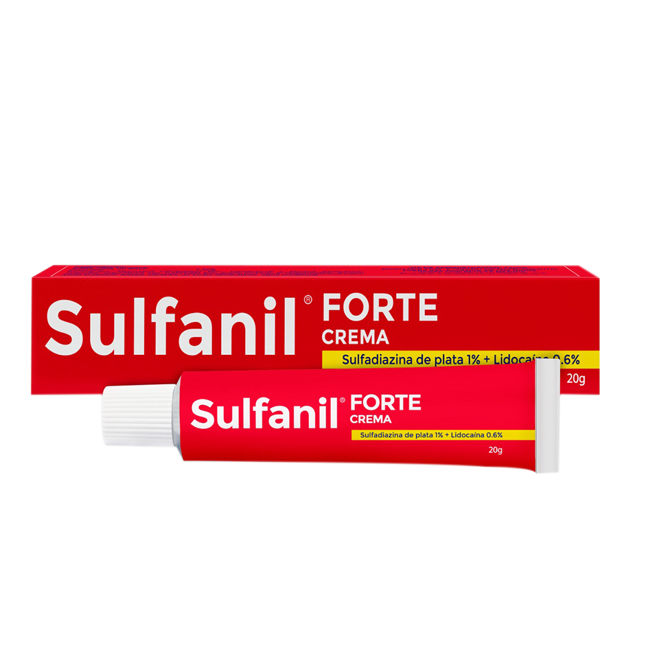 SULFANIL FORTE - Crema x 20 g - 1 % + 0.6 %