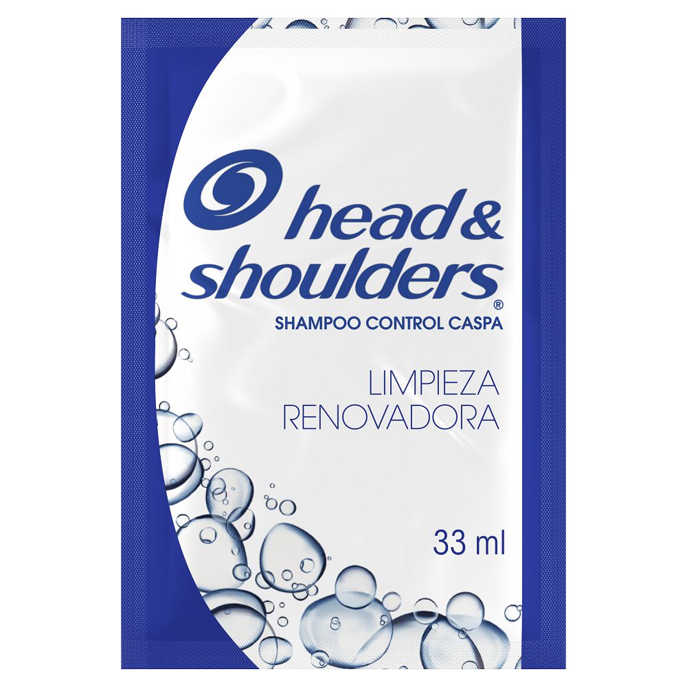 SHAMPOO H&amp;S - Shampoo H&amp;S - LIMPIEZA RENOVADORA - sachet x 33 mL