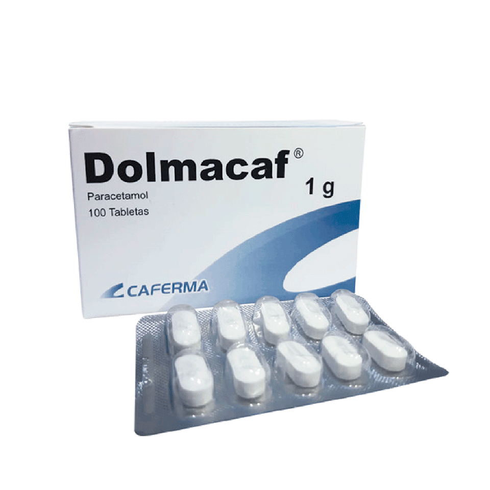 DOLMACAF - Tabletas caja x 100 - 1 g