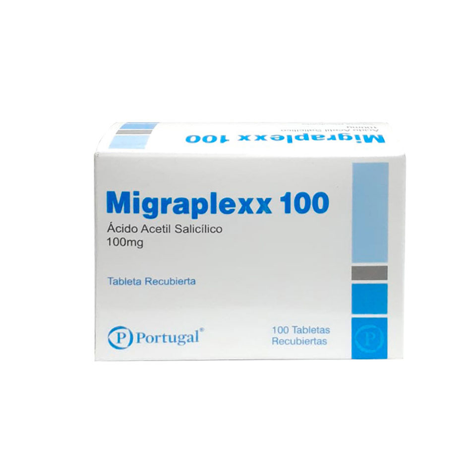 MIGRAPLEXX 100 - Tabletas recubiertas caja x 100 - 100 mg