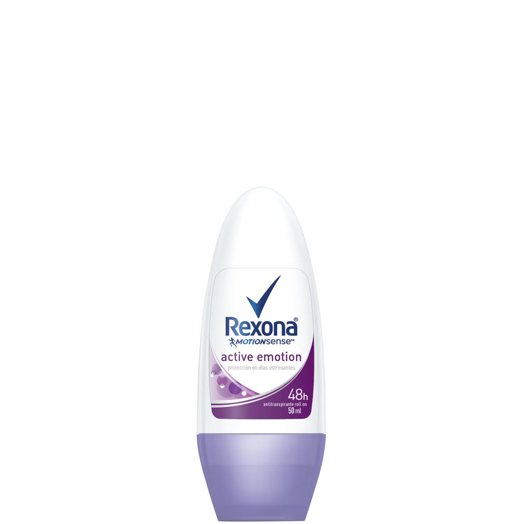 REXONA - Antitranspirante roll on MOTIONSENSE - ACTIVE EMOTION 48h x 50 mL