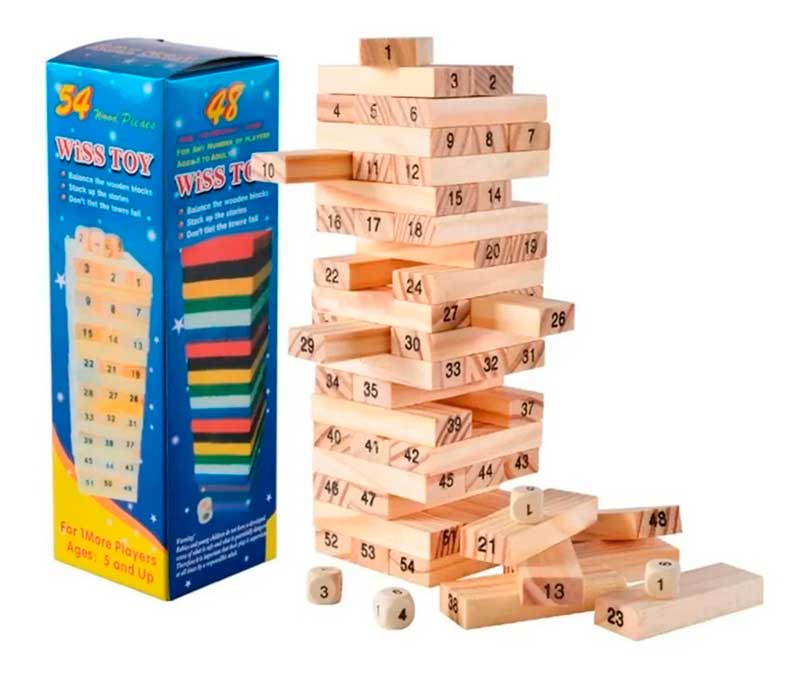 JENGA - Jenga CHICO de madera - juegos didacticos