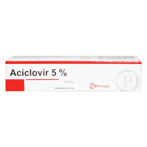 ACICLOVIR 5% PORTUGAL - Crema via topica x 5 g