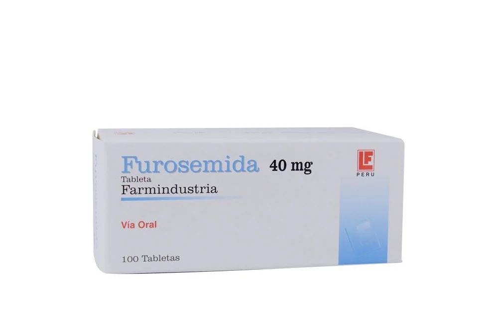 FUROSEMIDA GENFAR - Tabletas caja x 100 - 40 mg (copiar)