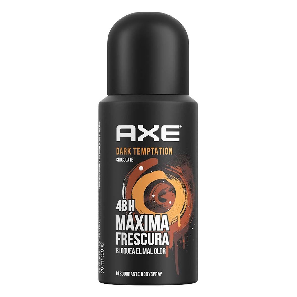 AXE - Desodorante corporal en spray DARK TEMPTATION 48H FRESH x 58 g / 90 mL (copiar)