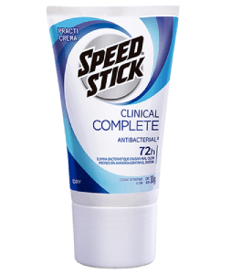 LADY SPEED STICK - Desodorante antitranspirante en crema CLINICAL COMPLETE - ANTIBACTERIAL - POWDER 72h x 30 g (copiar)