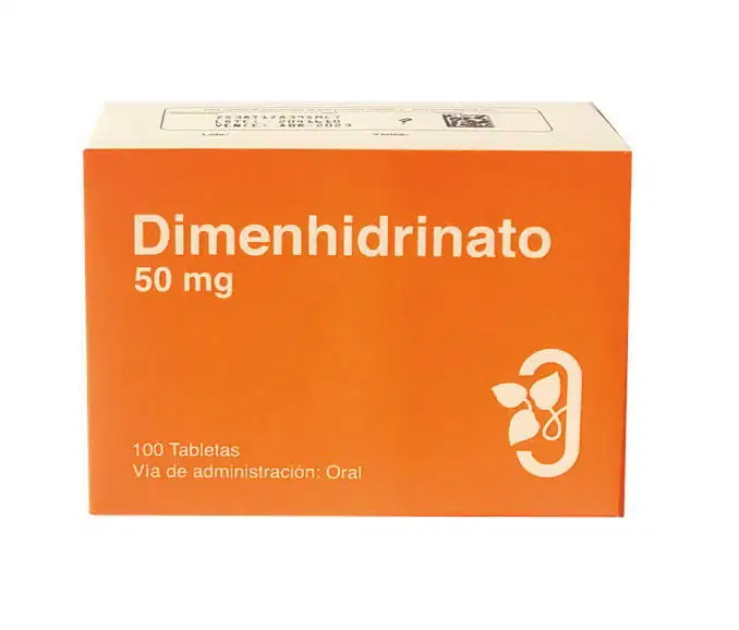 DIMENHIDRINATO INDUQUIMICA - Tabletas caja x 100 - 50 mg