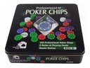 POKER CHIPS - Juego didacticos POKER CHIPS PROFESSIONAL en lata