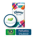 KLEENEX - Panuelos desechables KLEENEX - DIA A DIA - SUAVE Y RESISTENTE paquete x 10 panuelos