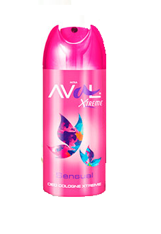 INTRA AVAL XTREME - Colonia desodorante corporal en aerosol FANTASY x 115 g / 160 mL (copiar)