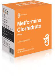 METFORMINA CLORHIDRATO INDUQUIMICA - Tabletas recubiertas caja x 100  - 850 mg