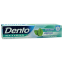 DENTO MENTA NATURAL - Crema dental anticaries con fluor MENTA NATURAL x 75 mL - 116.3 g