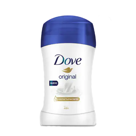 DOVE - Antitranspirante stick DERMOACLARANT con 1/4 crema humectante 48h x 50 g (copiar)