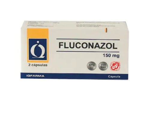 FLUCONAZOL FARMINDUSTRIA - Capsulas caja x 2 - 150 mg (copiar)